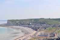 Le Treport, vue depuis les falaises
